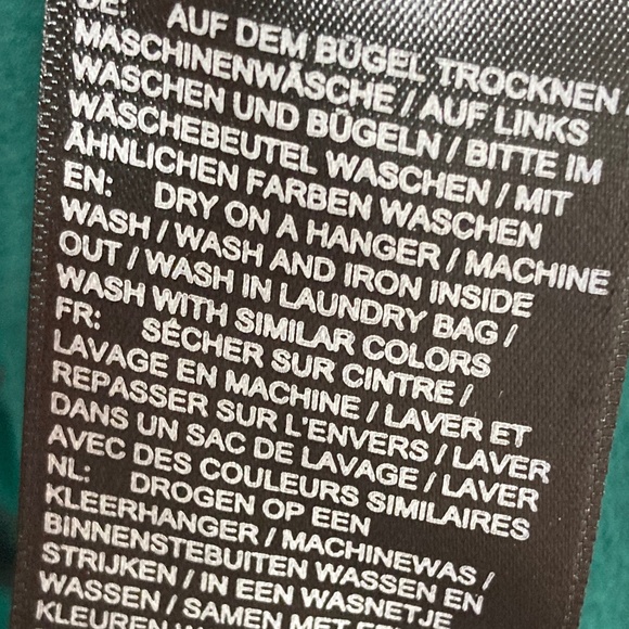 Studio Untold Green Longsleeve Dress Heart Animal Print Tiered Ruffle 24 - Picture 7 of 8